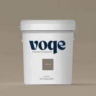 Voqe สีน้ำอะครีลิคแท้ 100% เฉดสีเมล็ดกาแฟ 9 ลิตร สีทาบ้าน ทาอาคารพรีเมี่ยม เกรด15 ปี เนื้อสีเยอะ