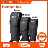 SUPERFIRE Flashlight Bag L6 C8 F3 X8 D15 M2 Flashlight Cloth Cover EDC Flashlights Pouch Bag