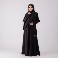 Baju Gamis Syari Abaya Anti UV Set Hijab Humaira Series By Dthree