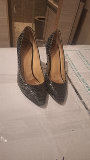 Giuseppe Zanotti 蛇紋高跟鞋 37碼