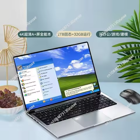 "15.6 Inch Laptop i9 N5095, Gaming & Design Notebook with Dedicated GPU, Lightweight for Office/Ente