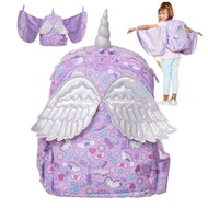 SMIGGLE Backpack   junior backpack Unicorn dreamer fluffy wing collection 14 "Sope