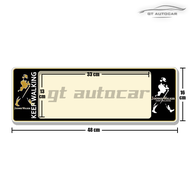 🔥 Johnnie walker 🔥 กรอบป้ายทะเบียนรถยนต์กันน้ำ ลาย johnnie walker