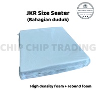 [JKR size] 1 Piece Square Cushion Sofa Without Cover (backrest/seater) / 1 Biji Kusyen Petak/Segi Em