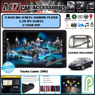 (2RAM 32GB DSP IPS SCREEN)Toyota Camry 2002 9" Inch Android 9 GPS OEM Plug & Play 2 DIN/Double Din P