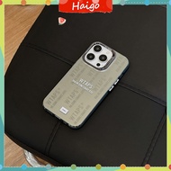 Hard Plastic Phone Case Plating WTAPS suitable for iPhone 17 Air 16 16PRO 16PROMAX 15 14 13 12 Mini 