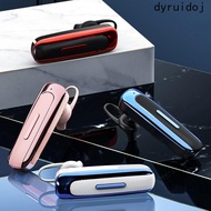 DYRUIDOJ E1 Wireless Bluetooth Earphone, Ear Hook Earbuds Business Headphones, Simple Mic Single Hi-