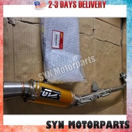 EX5 GL RACING EXHAUST PIPE  SUPER ONE CHROME GOLD MUFFLER