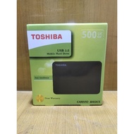 External Hard Drive 320GB/500GB/1TB Toshiba Canvio USB 3.0 Support Windows 7/10/11 and Mac OS New 1 