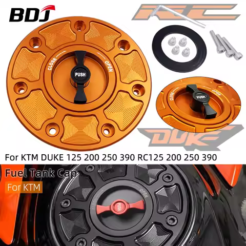 BDJ DUKE RC 250 Keyless Quick Disassembly Fuel Tank Cap Oil Tank Fuel Caps Cover For KTM DUKE 125 20