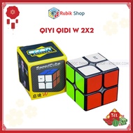 [Rubik 2x2x2] Cheap Rubik's Cube QiYi QiDi W 2x2 Black Border (Black)