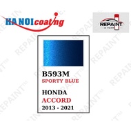 Scratch Removal Spray Paint for HONDA ACCORD BLUE color code B593M - SPORTY BLUE genuine REPAINT