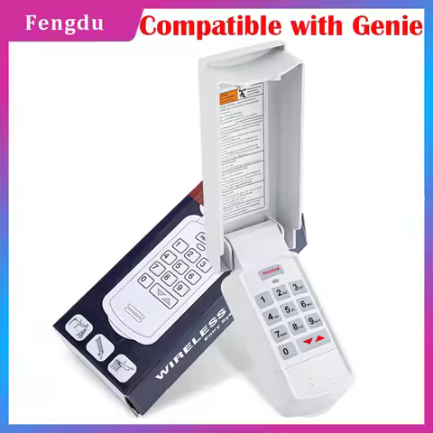 Wireless Garage Door Opener Keypad Compatible with Genie Intellicode&Overhead Door G3T-R, G1T-BX, GI