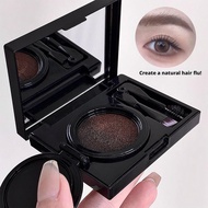 Two-color Air Cushion Eyebrow Tint Dual Color Eyebrow Cushion Waterproof Easy Sweatproof Makeup O6q8