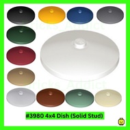 LEGO PARTS (GENUINE) 3960 Dish 4x4 Inverted (Radar) with Solid Stud Assorted Colours 30065, 54577