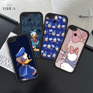 RK34 Donald Duck hp Plating Casing for Realme Reno Narzo A15s A16E C20A F17 C15 4F C20 C21 2F C25S C
