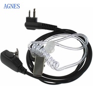 AGNES PTT MIC Headset Microphone UV-5R BF-888S CB Earbud Headphone Air Guidance Headset Walkie Talki