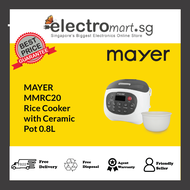 MAYER MMRC20 Rice Cooker  with Ceramic  Pot 0.8L