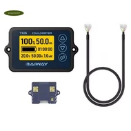 Vehicle Battery Capacity Tester Coulometer Professional  Battery Indicator Voltage Current Indicator