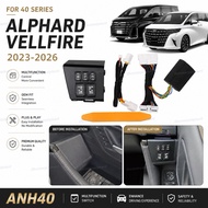 dac Alphard vellfire anh40 agh40 2023-2026 car oem series plug and play multifunction switch ambient