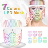 7 Colors LED Mask Red Light Therapy Wireless LED Face Light Therapy Mask For Whiten Rejuvenation Skin Tightening Anti Wrinkle