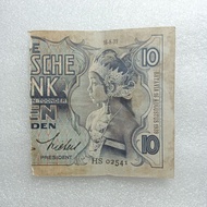 Wayang 10 Gulden Original Senering/Sepotong