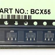 Transistor Sticker BCX55-16 (BM) SOT-89 NPN 1A 60V SMD 10pcs 10pcs