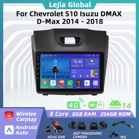 Car Multimedia For Chevrolet S10 Isuzu DMAX D-Max 2014 - 2018 Android Car Radio Player Carplay Auto 