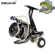 🇲🇾 Spinning Reel Fishing Accessories 40Kg Max Drag Power Saltwater Fishing Reel 17+17BB Mesin Pancing Murah High