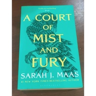 Court of Mist and Fury Sarah J Maas Novel English Fantasy Romance Book 2 ACOTAR