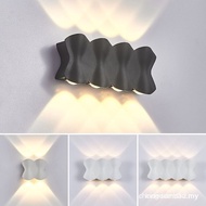 IP65 LED Wall Lamp Outdoor Waterproof Garden Lighting Aluminum Indoor Spotlight Bedroom Living Room 