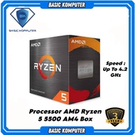 PROCESTOR AMD RYZEN 5 5500 BOX 3 YEAR WARRANTY
