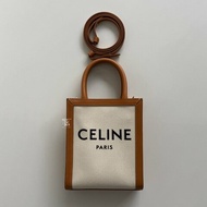 99新🆕 Celine 瑟琳 Mini Cabas Vertical 迷你琴譜包 白棕色