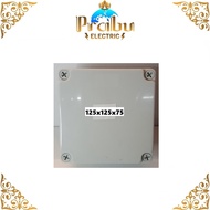 JUNCTION BOX ABS 125x125x75mm