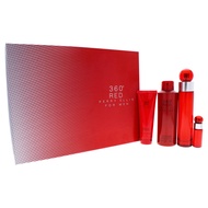 360 Red 4 Piece Gift Set for Men 3.4oz Perry Ellis 360 Red 4 Piece Gift Set for Men 3.4oz