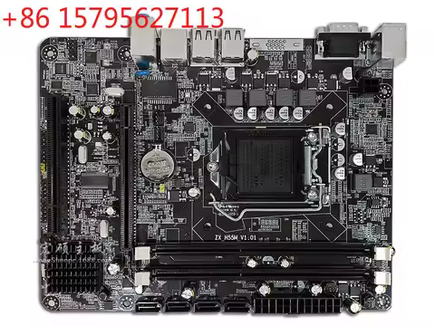 P55-1156 computer main board DDR3 support I3 530 I5 750 I7 870 and other cpu fight H55