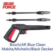 BEAR FORCE Pressure Washer Spray Gun Car Washer Jet Water Gun Nozzle for AR Blue Clean Black Decker Bosch Michelin Makita Pressure Washer
