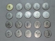 超人食玩 金幣銀幣 咸蛋超人
