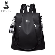 FOXER Oxford cloth lady backpack large capacity travel backpack lady soft business briefcase female 
