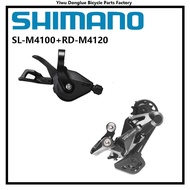 629 Shimano Deore M6000 SL+RD SL-M4100 RD-M4120 10 Speed Shifter Lever Rear Derailleur For MTB pZI