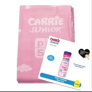 ARC CARRIE JUNIOR COMBO SET BABY TALCUM POWDER + PINK TOWEL