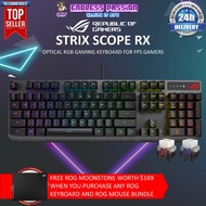 Asus ROG Strix Scope Gaming Keyboard - RX Optical Mechanical Switch