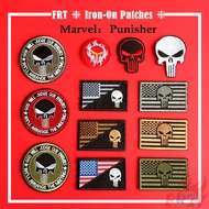 ☸ Punisher Iron-on Patch ☸ 1Pc You Guilty You Died Diy Iron on Sew on Badges Patches
