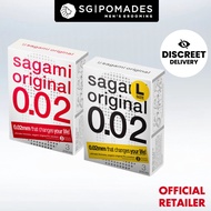 Sagami Original 0.02 3's Pack PU Condom