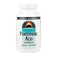 Pantothenic Acid, 250mg, 250 Tablets