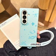 Suitable for Samsung zfold7 Folding Screen Phone Case w26w25 Heart Series World New Style zfold6 Pro