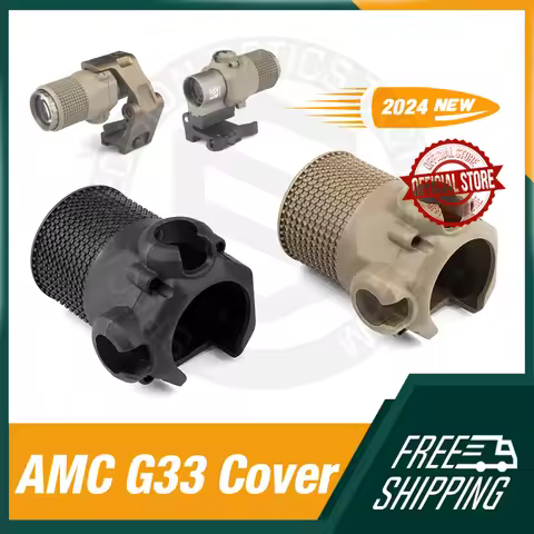 EO G33 Magnifier Body Cover AMC-G33 Black/TAN Color Suitable for replica and Original G33 Made of Ny