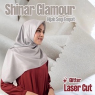 Premium Glamorous Rays Hijab, Glamorous Glitter Veil, Luxurious Elegant Party Hijab