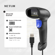 NETUM Wired Barcode Scanner 1D 2D Price Scaner QR Code Bar Code