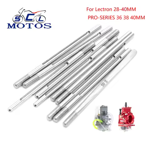 Sclmotos 36-40MM LECTRON Pro-Series Carburetor Metering Rods Idle Adjuster Screw Repair kits With Oi